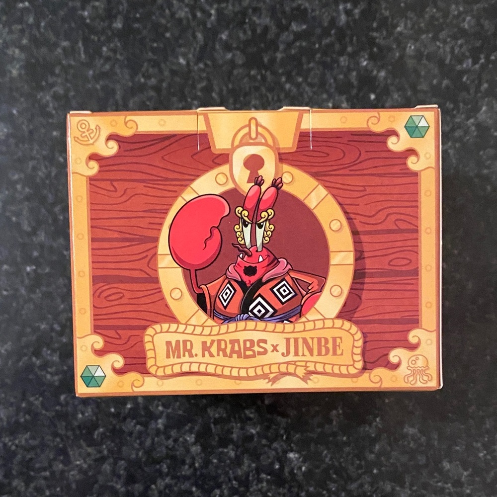 Mr. Krabs x Jinbe McDonald's Happy Meal SpongeBob SquarePants x One Piece Toy